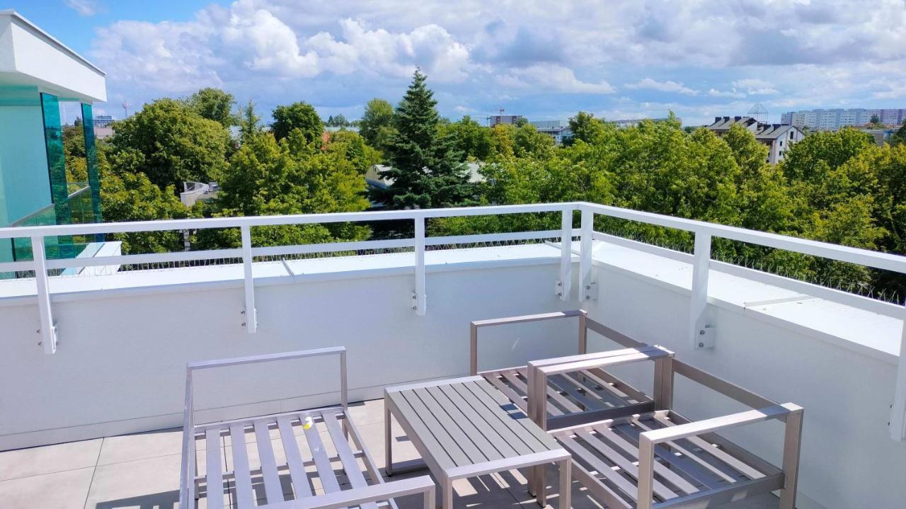 Cicha Przystan Apartamenty Whiteblue Sauna&Fitness&Parking Колобжег Экстерьер фото