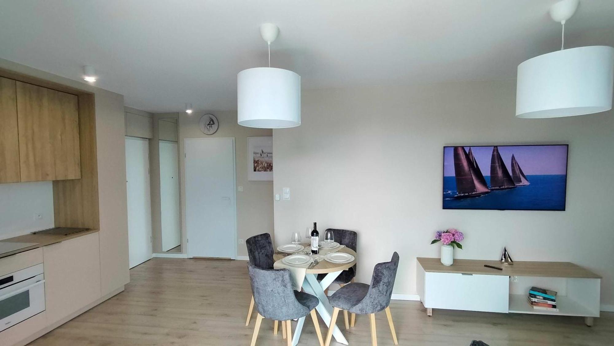 Cicha Przystan Apartamenty Whiteblue Sauna&Fitness&Parking Колобжег Экстерьер фото