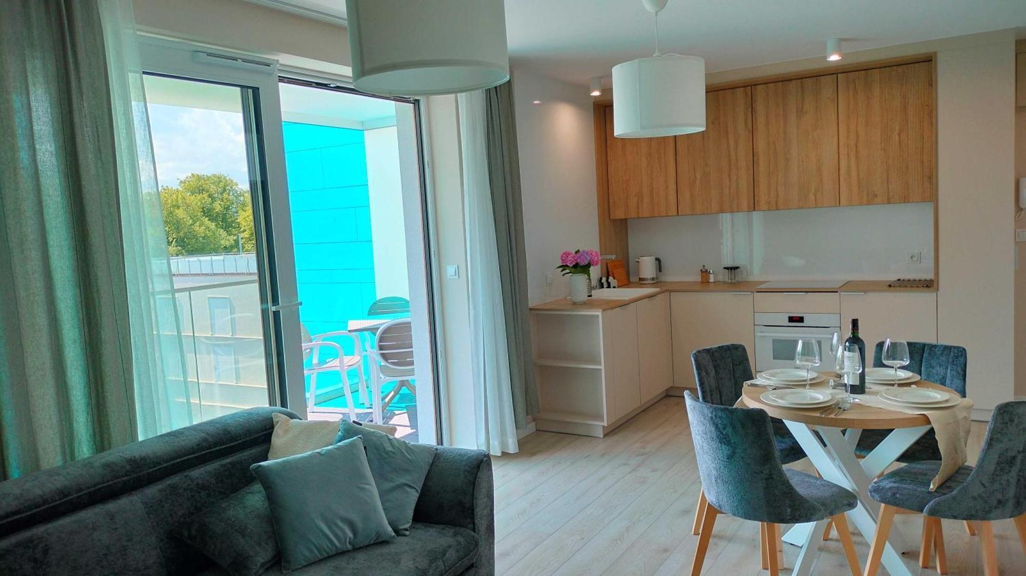 Cicha Przystan Apartamenty Whiteblue Sauna&Fitness&Parking Колобжег Экстерьер фото